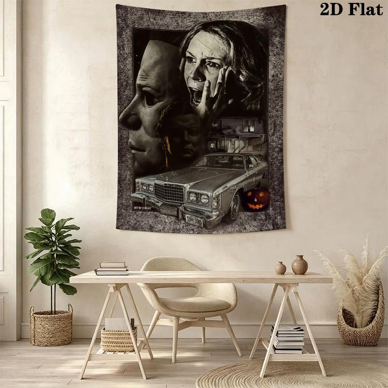 Nightmare Elm Street Tapestry Tapestry Fashion Print Background Cloth Homestay Soft Decoration Tapestry Work Of Art Christmas Gift