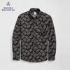Мужская повседневная рубашка Brooks Brothers из хлопкового вельвета с пейсли
