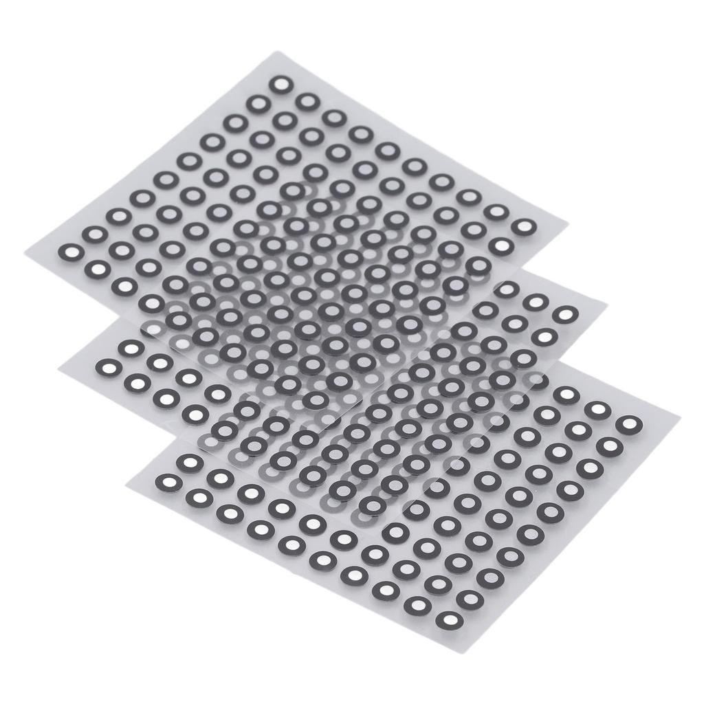 3 листа Сканер Точки позиционирования 3D сканирование Светоотражающая пленка Наклейка Ориентировочная точка 3 мм ID 6 мм OD