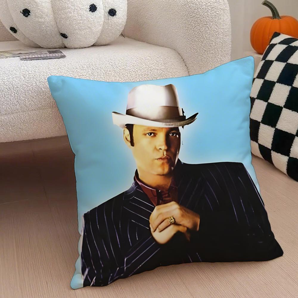 VVince Vaughn Cushion Cover Throw Pillow Cover Hidden Button Durable Polyester Chair Cushion