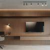 Ring ceiling lamp 4L gray
