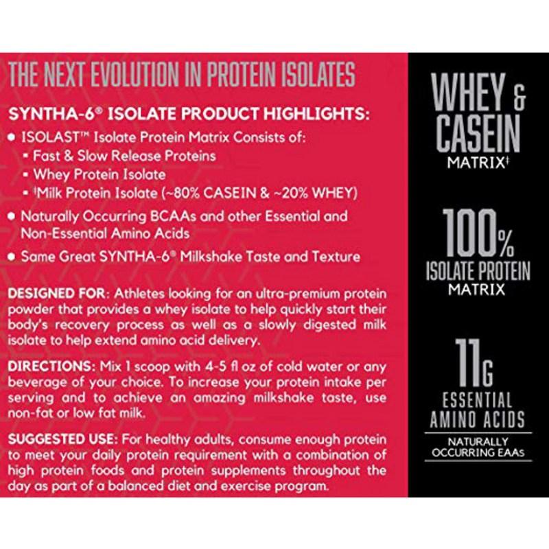 BSN Synta-6 Изолят Протеиновый Порошок Смесь для Напитка Добавка