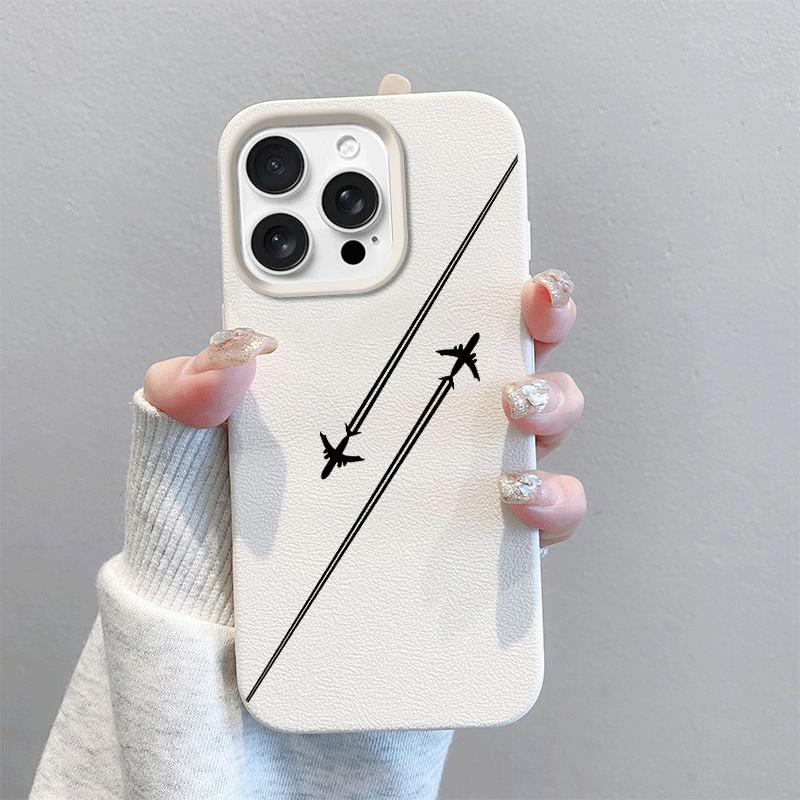 Чехол для RENO 15 15F 11F 12F 14 PRO 10 5 Lite 5F OPPO A3 A5 A6 PRO A2 A3X A5X A40 A94 Мягкая обложка из ПУ-кожи с принтом в виде авиалиний