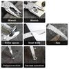 MiniPortableOutdoor Camping Pliers Multitool Keychain Multi-functional Pliers Small ToolStainless Steel FoldingPliersPocketKnife