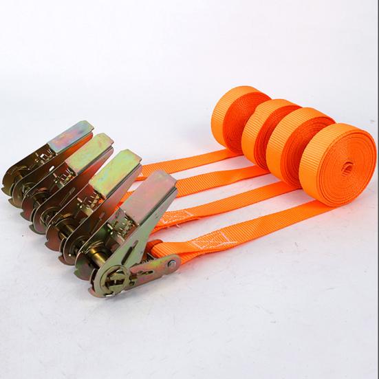 Стяжные ремни с крюком, высокая грузоподъемность, двойной J-образный крюк, широко используемый