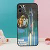 Чехол для телефона CCCP Советское Космическое Пропагандистское Искусство Для iPhone 17 Air 16 15 14 13 12 11 Pro Max 12 13 mini 15 16 Plus 16e Обложка Coque