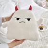 Забавные мягкие подушки в виде злого ангела, мягкая подушка-призрак, подушка для дивана на Хэллоуин, плюшевая игрушка в виде кошмара, детские подарки, домашний декор