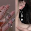 1Pair Temperament Long Drop Earrings For Women Girls Bridal Wedding Jewelry Elegant Personality Tassels Long Earrings Gifts