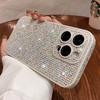 Блестящий Алмазный Стразы Чехол Для Телефона Для iPhone 17 16 15 14 13 12 Pro Max Защита Камеры Ударопрочный Бампер