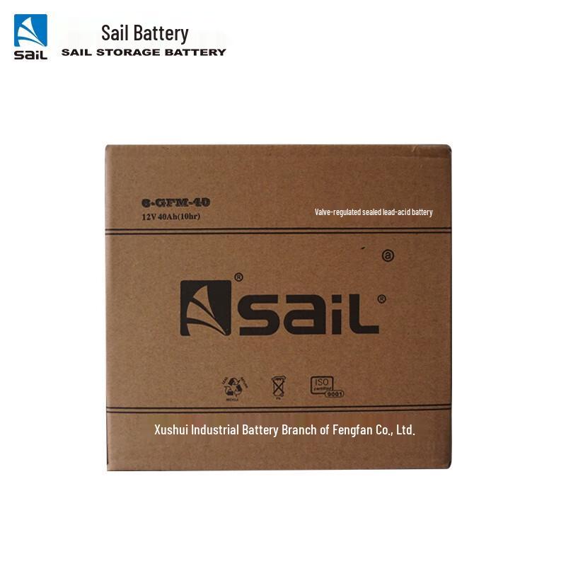 Аккумуляторная батарея Sail 6-GFM-40 12В 40Ач для ИБП, свинцово-кислотная