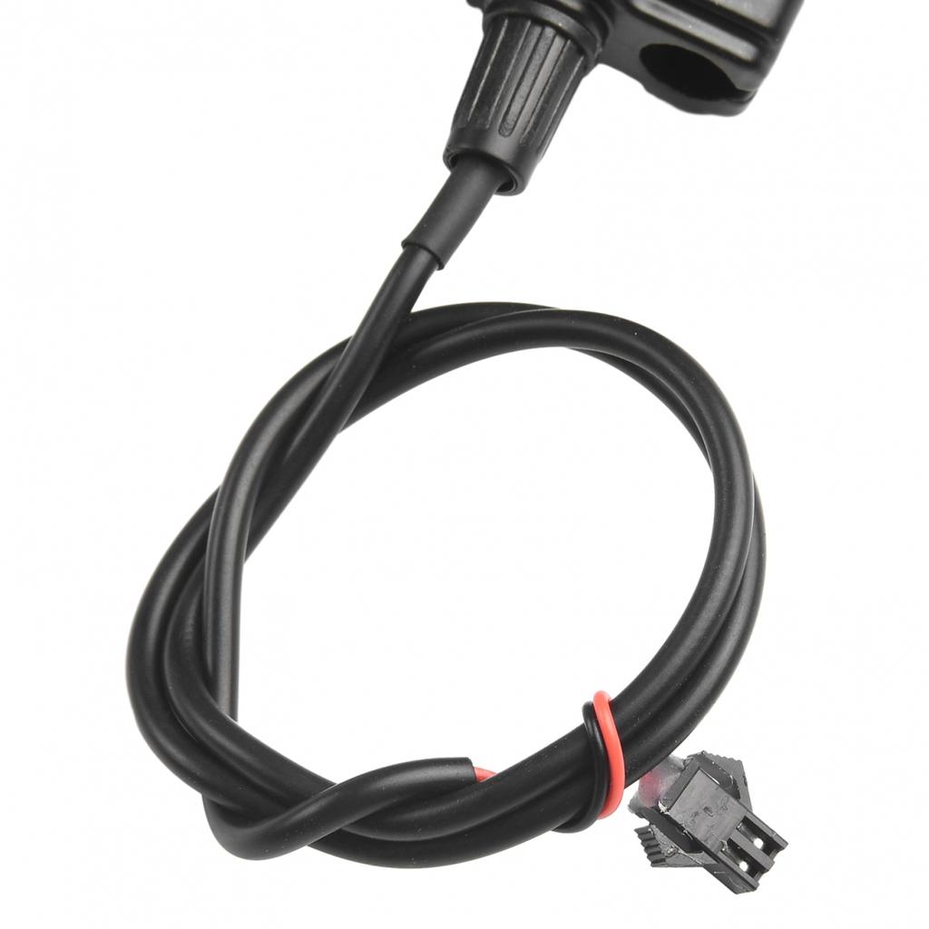 Велосипедные тормозные ручки алюминиевые черные с кнопкой парковки