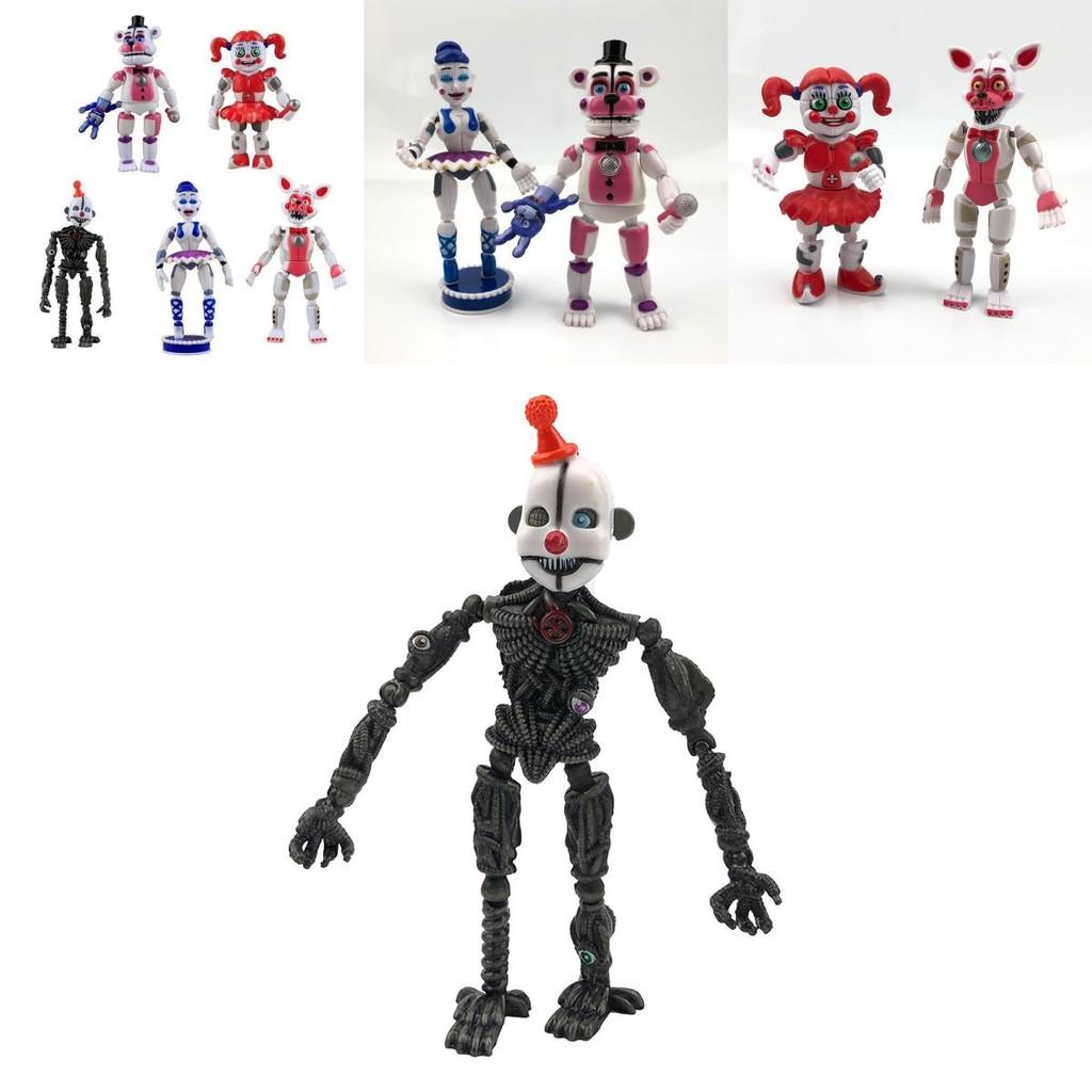 Набор светящихся фигурок Five Nights At Freddys с пятью уникальными ПВХ миниатюрами для детских подарков и коллекции