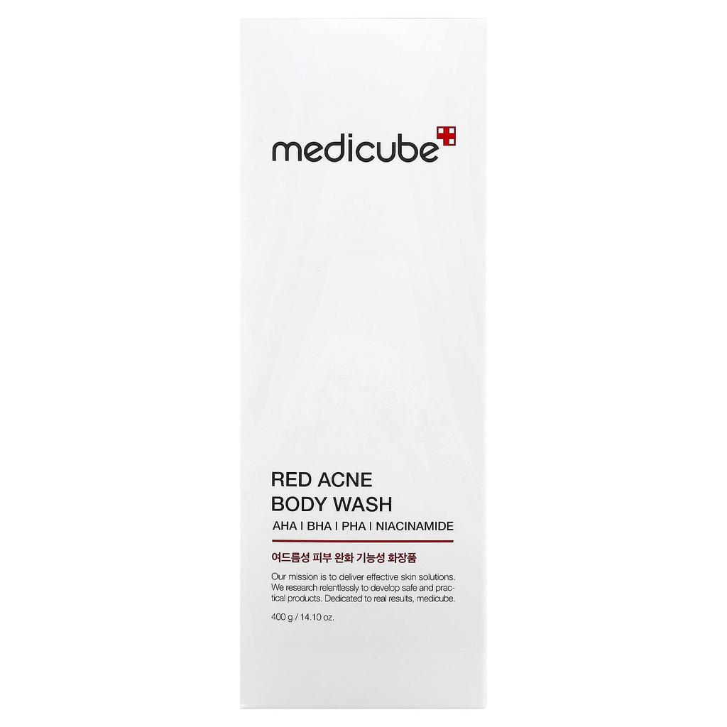 Medicube Красный гель для душа от акне, 400 г (14,1 унции)