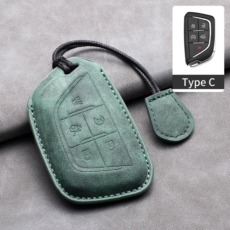 Новый чехол-накладка из овчины для автомобильного ключа-пульта для Cadillac ATS-L XTS XT5 CTS CT6 ATS 28T SRX Escalade 2015 Аксессуары для стайлинга