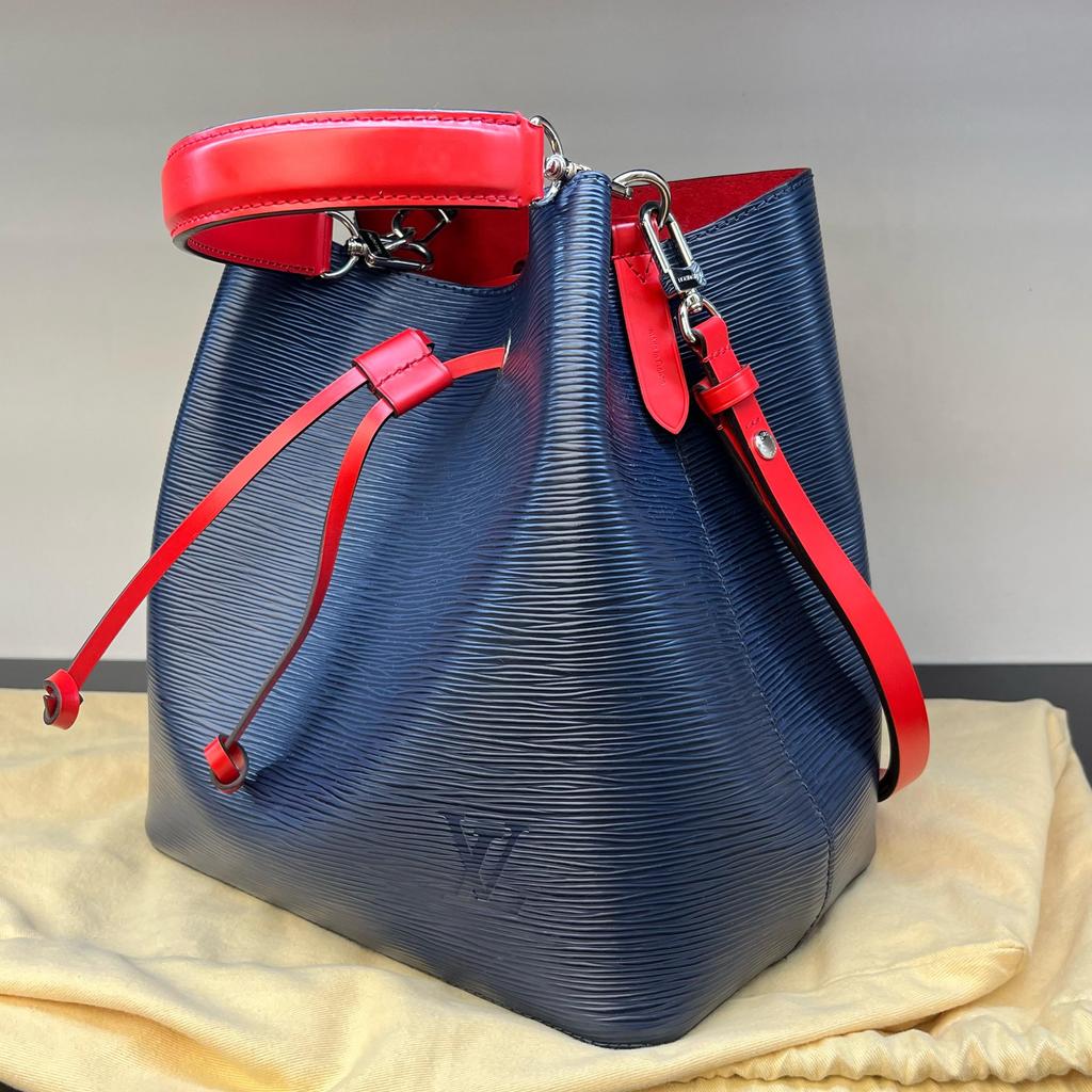 [Pre-Owned] Noe Drawstring Closure Epi Leather Bucket Bag - Excellent #1R963YB