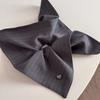 Korean Large Square Scrunchies Hair Rope Elastic Hair Band Square Headrope Intestine Hair Band Low Temperament Ponytail Headband