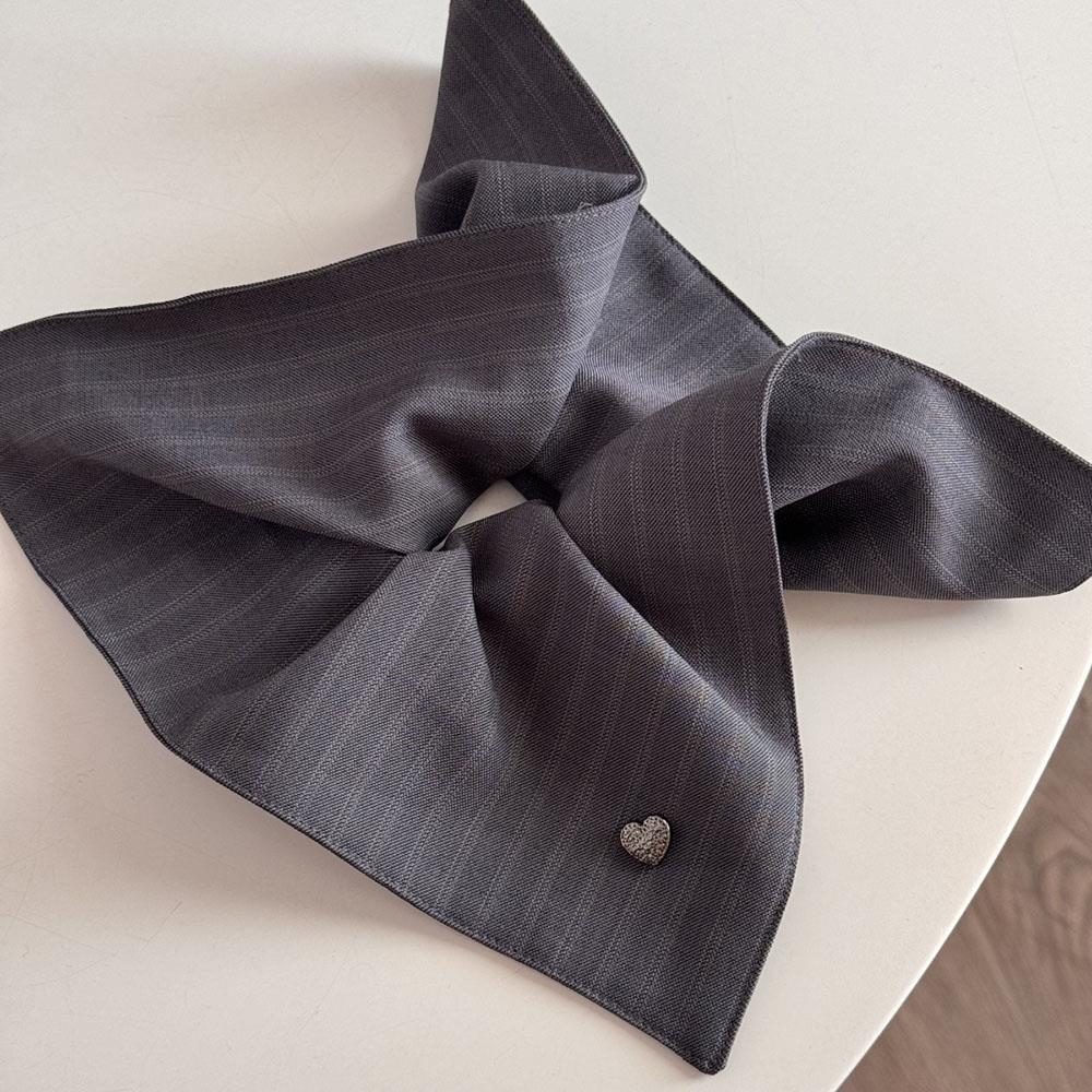 Korean Large Square Scrunchies Hair Rope Elastic Hair Band Square Headrope Intestine Hair Band Low Temperament Ponytail Headband