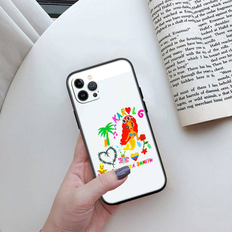 JO34 Karol G Phone Case for Samsung A35 A25 A24 A15 A05S A05 M55 M35 M15 A06 A16 A02 A12 A13 A10 A20 A30 A22 A31 A32 A33 A41 A42 A50
