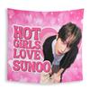 1 шт. sunoo Красивые Девушки Любовь Концертный Баннер K-pop Тур Мерч Молодой Фан Флаг Stray Подарок На День Рождения