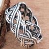 Weiya Wish Antique Style Multi-line Knot Ring - European & American Fashion Jewelry for Celebrations