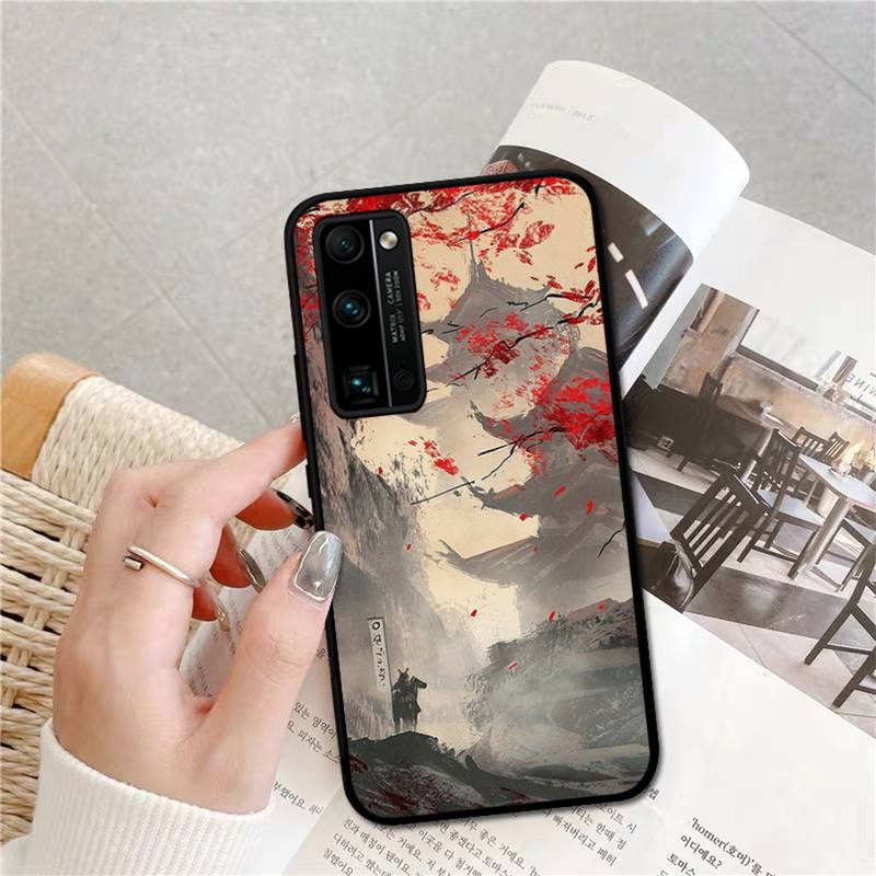 Чехол для телефона в японском стиле Art Japan для Huawei Honor V30 30 9X 7A Pro View 20 10 9 Lite 10I 8C 8X 5A Play Cover