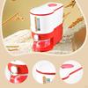 Rice Storage Bin Cereal Container Airtight Lid Food Bucket for Kitchen Countertop
