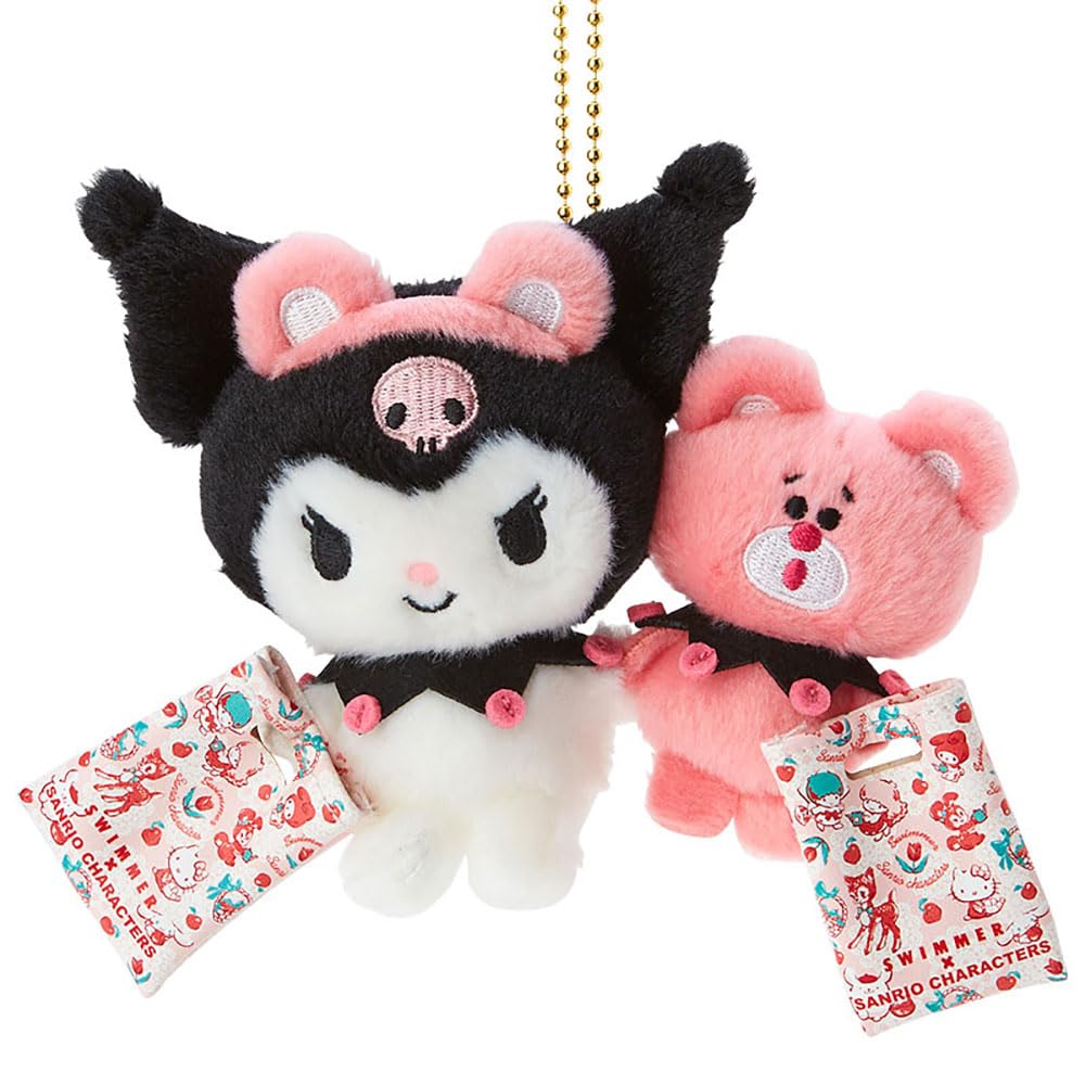 Sanrio Sanrio Mascot Holder ПЕРСОНАЖИ Kuromi Kuromi Персонаж 476617 SANRIO (САНРИО) ПЛОВЕЦ×САНРИО 11×10,5×4,5см
