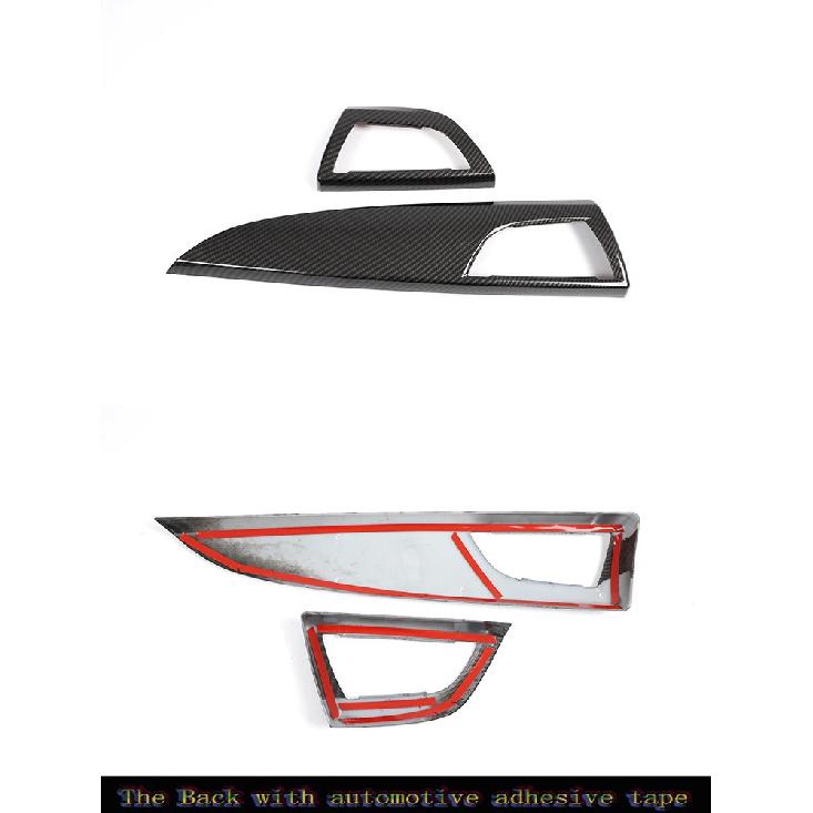 ABS Carbon Fiber Car Dashboard Side Air Outlet Panel Trim Cover For BMW 1 2 Series F20 F21 F22 F23 2012-2017 Interior Accessorie