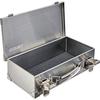 TRUSCO Trunk Tool Box, Silver, W420 X D245 X H105mm, Stainless Steel, SU3T-410
