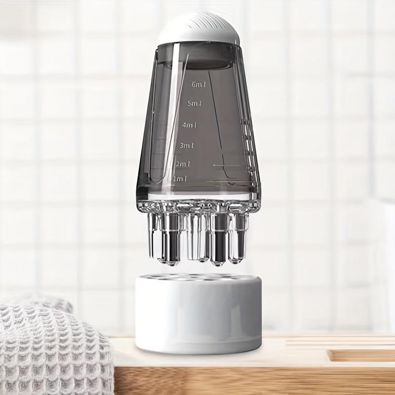 1шт аппликатор для кожи головы вращающийся шарик массажная расческа для эфирных масел уход за волосами