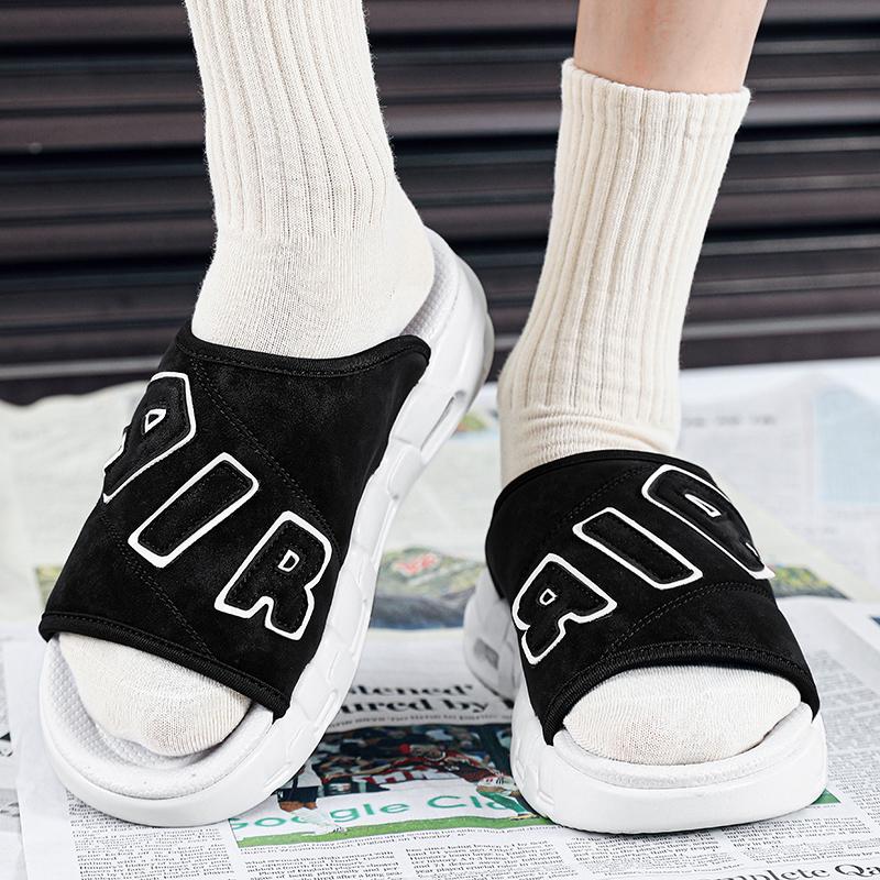 Модные новые распродажи, мужские летние модные тапочки, мужские износостойкие тапочки, пляжные мужские сандалии для отдыха на открытом воздухе для мужчин, большой размер 47