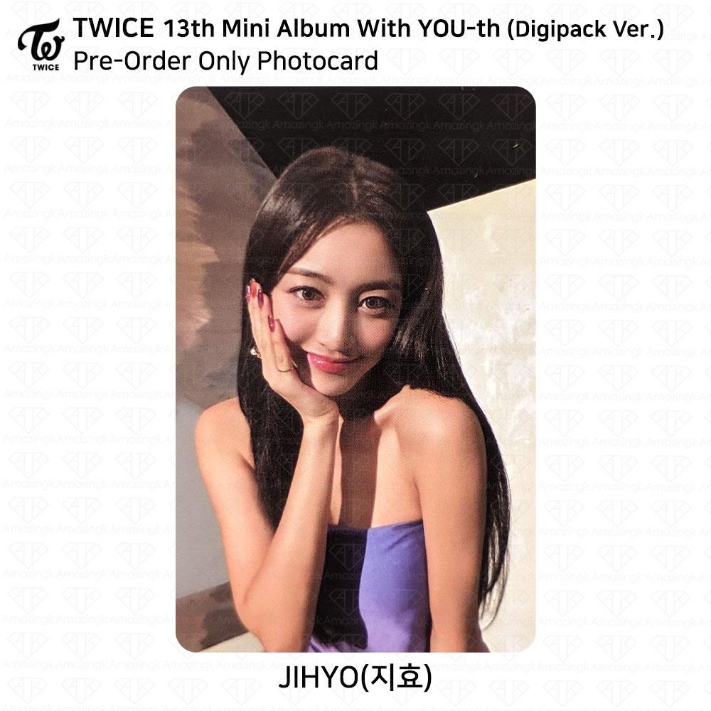 Twice 13-й мини-альбом с молодежной фотокарточкой YOU-th, плакатом, пленкой, стикером Jihyo KPOP K-POP