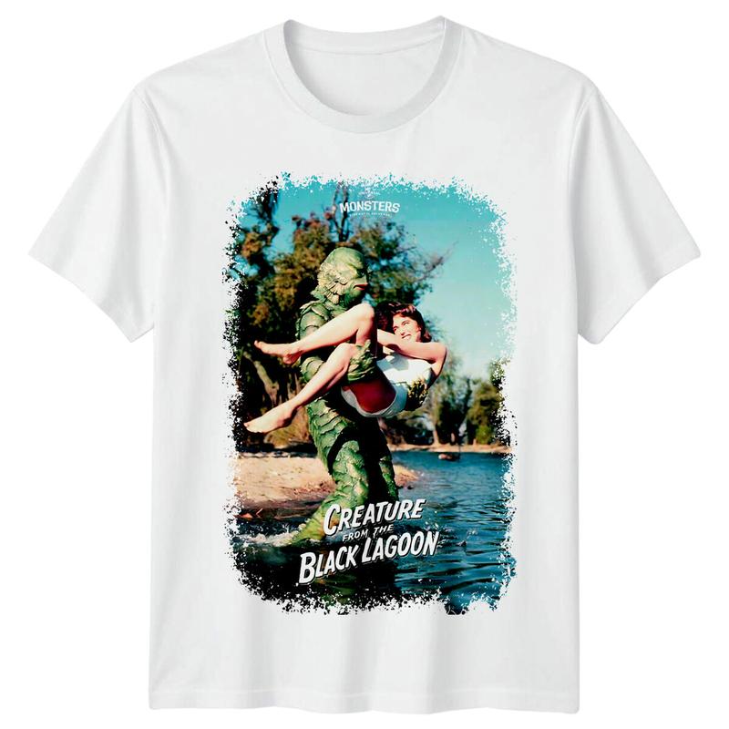 Creature from the Black Lagoon 1954 Movie Poster Inspired Unisex T-Shirt Retro 80s Tee