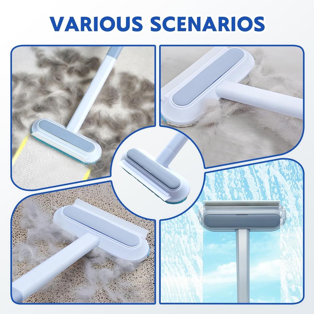 Pet Hair Removal Tool, New 3 1 Dog And Cat Pet Hair Remover For Furniture, Multifunctional Hair Removal Lint Brush For Carpet Rugs Bed Couch