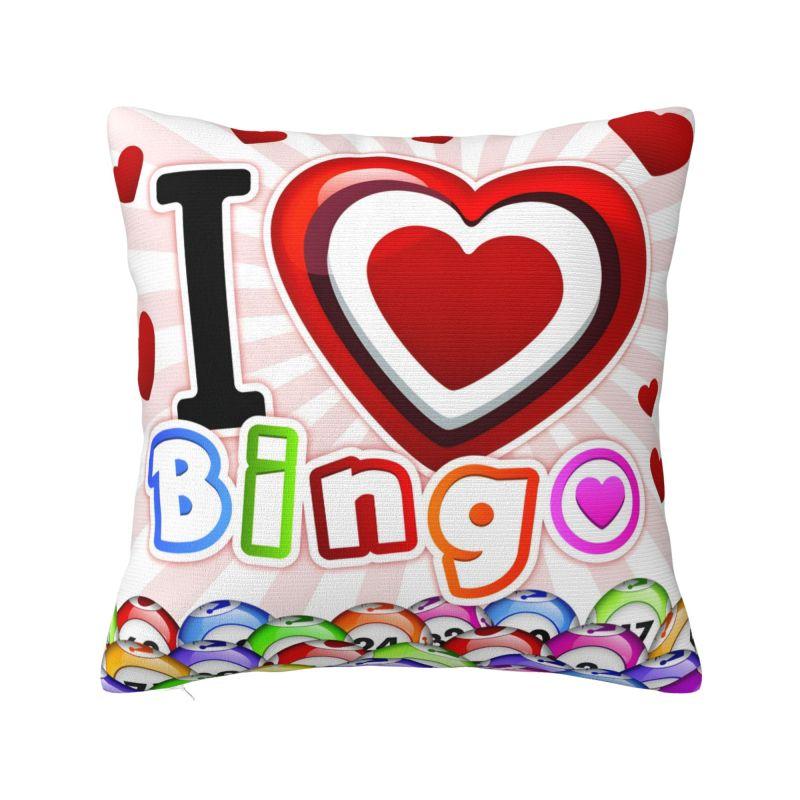 Nordic Hot Game Bingo Cushion Cover cm Velvet Throw Pillow Case for Living Room Bedding Sofa Pillowslip