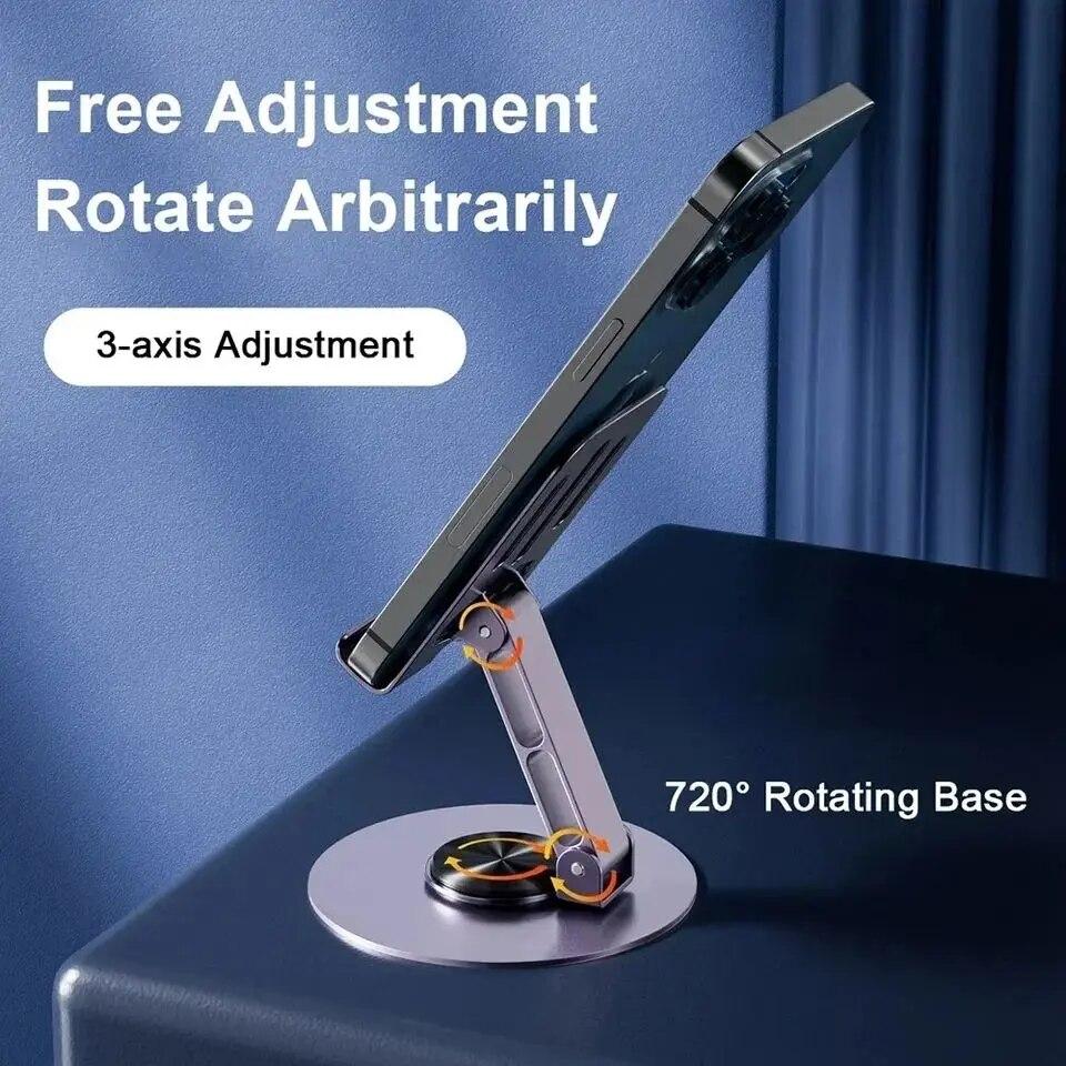Цельнометаллический алюминиевый держатель для планшета с вращением на 360 градусов для iPad, держатель для планшета, регулируемая гибкая подставка для мобильного телефона