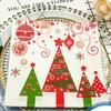 20pcs/Pac 33*33cm 2-Ply Disposable Party Napkin Christmas Pattern