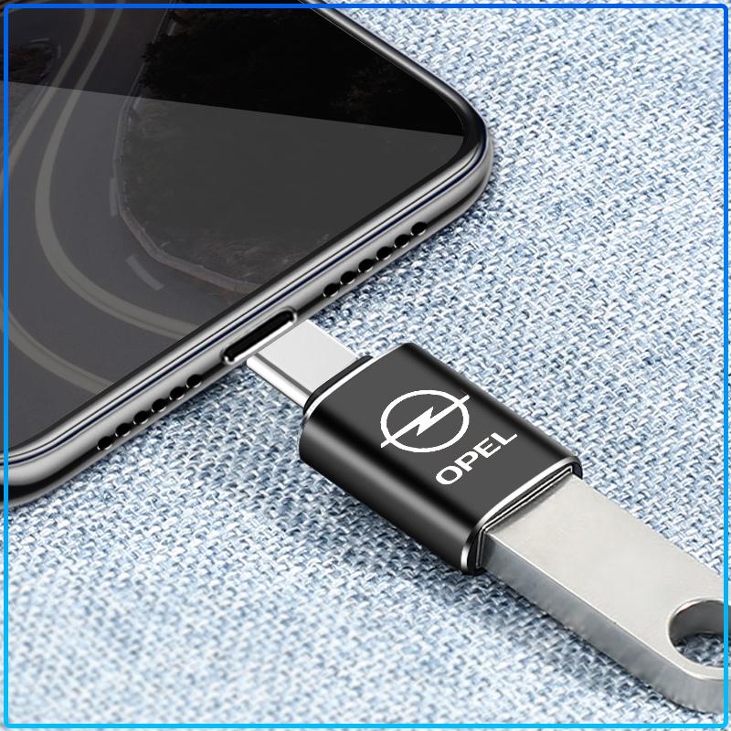 Автомобильный адаптер Type-C на USB 3.0 Автомобильный конвертер Детали интерьера Для Opel Astra C G H Insignia J K Zafira B Corsa Vectra C Corsa C