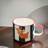 Super Cute Hand-Painted Birthday Puppy Dog Ceramic High-Value Christmas Gift Cup Children'S Milk Water Cup