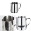 Reusable Stainless Steel Milk Frothing Pitcher With Precise Spout For Caf And Home