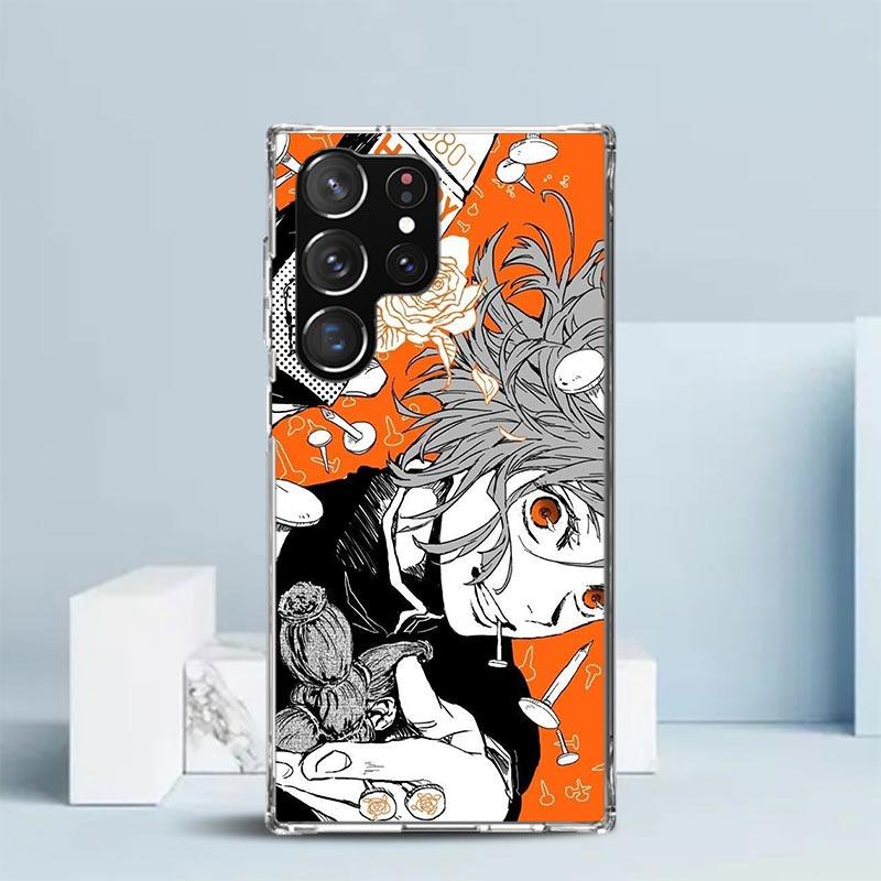 Kaisen J-Jujutsu Кугисаки Нобара Чехол для телефона Samsung Galaxy S24 S25 Edge S26 Ultra S22 S23 Plus S21 + S20 FE Мягкий ТПУ Задняя крышка