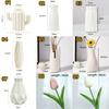 Imitation Ceramic Nordic Flower Vase Creative Flower Bottle  Home Decoration