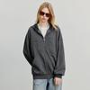 Women's Autumn Retro Bowknot Hooded Zipper Sweatshirt