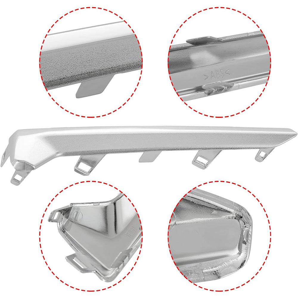 Передняя левая правая накладка молдинг бампера для Subaru Forester 2017 2018