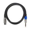 JORINDO JD6015 XLR Female to 6.35mm Jack Balanced Signal Cable XLR to 1 4 Inch Microphone Cable 2 M