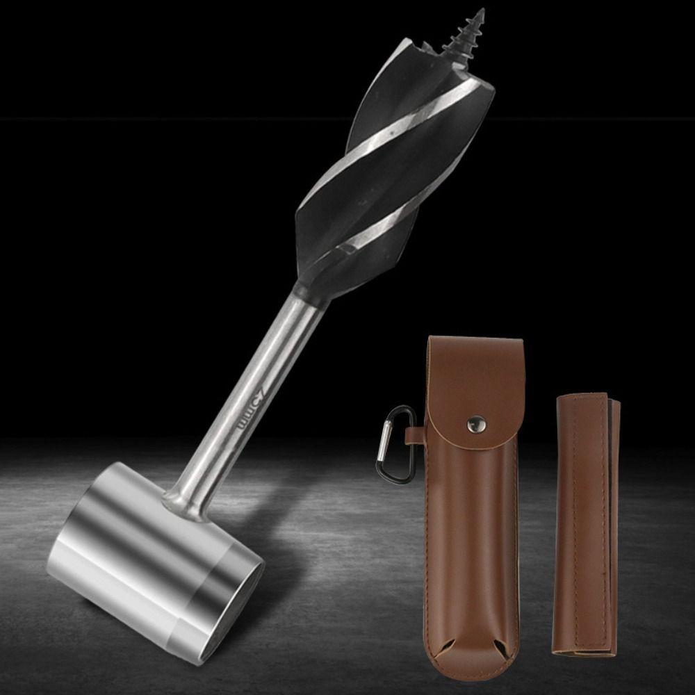 Пробойник по дереву Сверло Коронка Ручной инструмент для проделывания отверстий Набор ручных дрелей Многоцелевые шнековые сверла Кемпинг