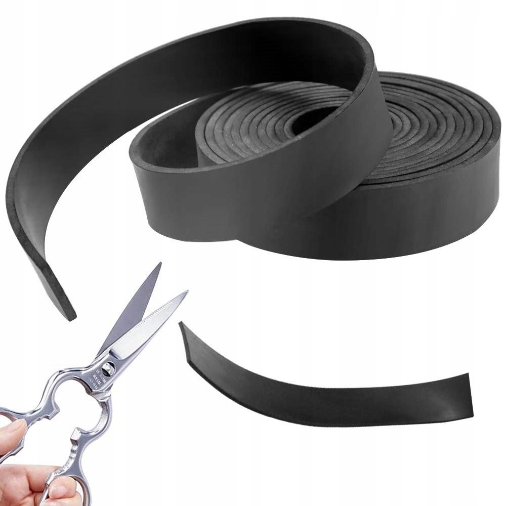 Rubber strip pads for joists, terrace leveling tape 300cmx4cmx10mm