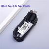 CABLE TELEPHONE,PD Type C Cable-100cm--câble Micro USB-type c-PD Pour Recharge Rapide Turbo, Cordon De Données Original Pour Moto E5
