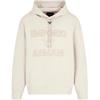 Logo Patch Drawstring Hoodie EM001121-AF10013-U1098