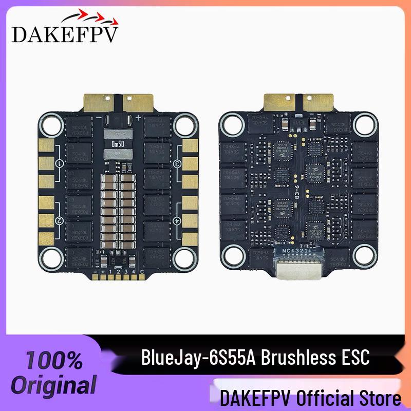 DAKEFPV F722 Flight Controller Stack with BlueJay 8S 70A ESC